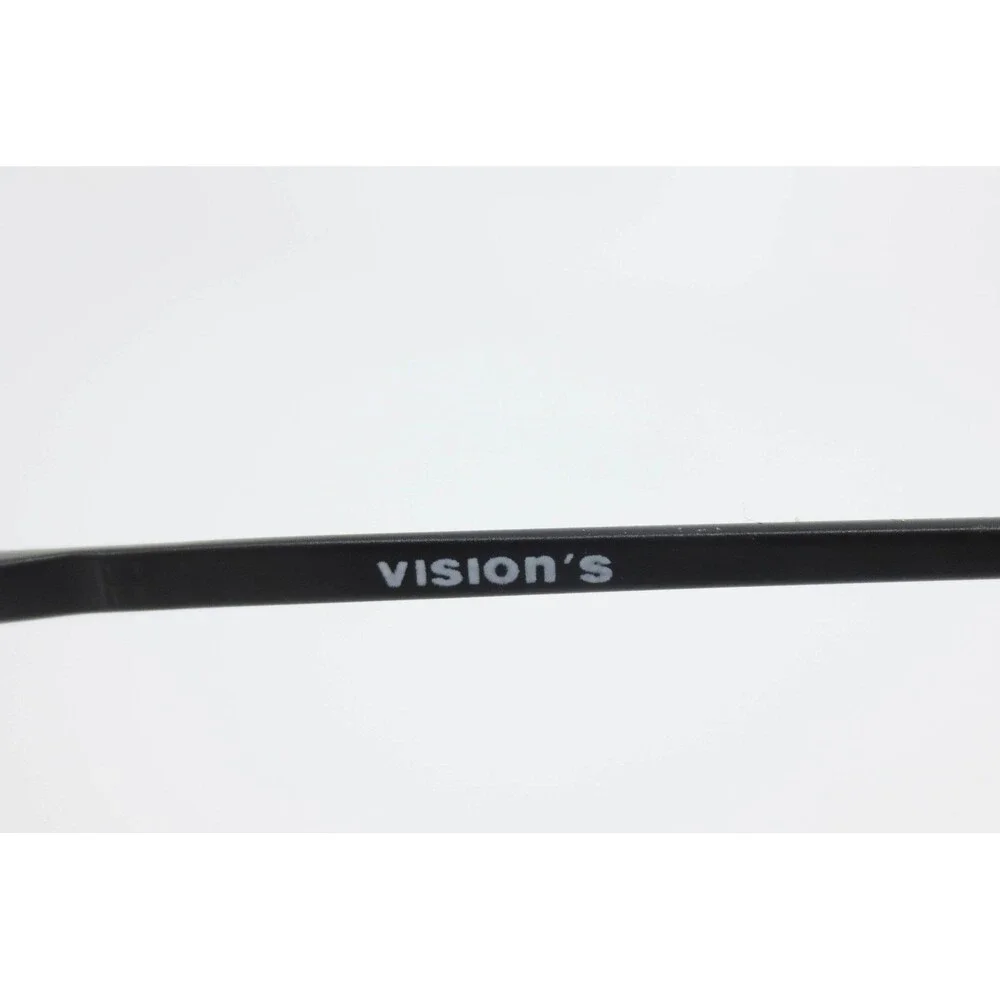 Visions X857 Eyeglasses Brown Metal Oval Frames Tortoise Temple Tips 140mm